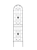 2 Pack Metal Garden Trellis 86.7" x 19.7" Rustproof Trellis for Climbing Plants Outdoor Flower Support Black